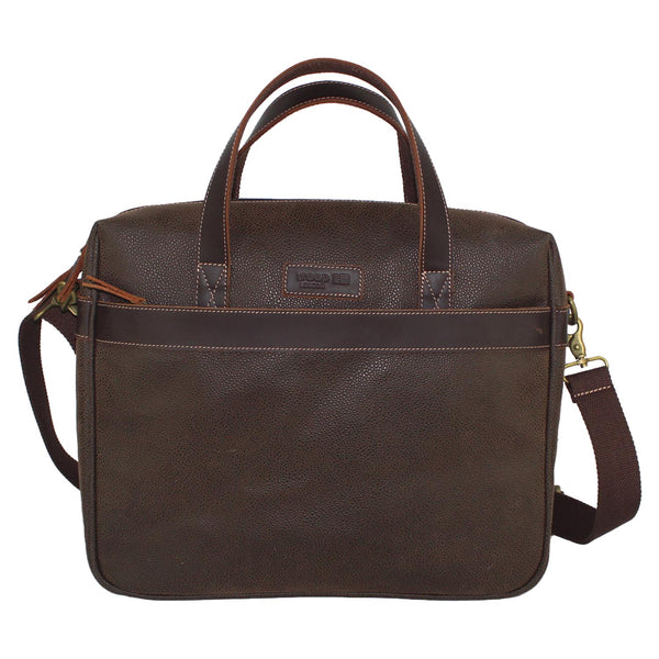 Q1027 Troop London Sueded Messenger Bag, Shoulder Bag, Laptop Bag, Briefcase