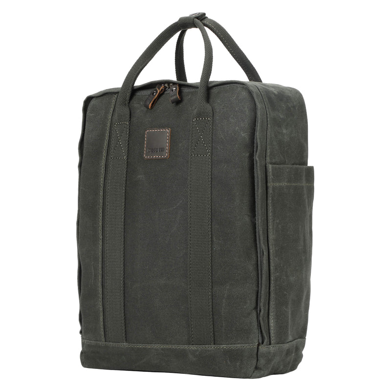 TRP0549 Troop London Classic Canvas Daypack, Backpack, Travel Backpack, School Backpack