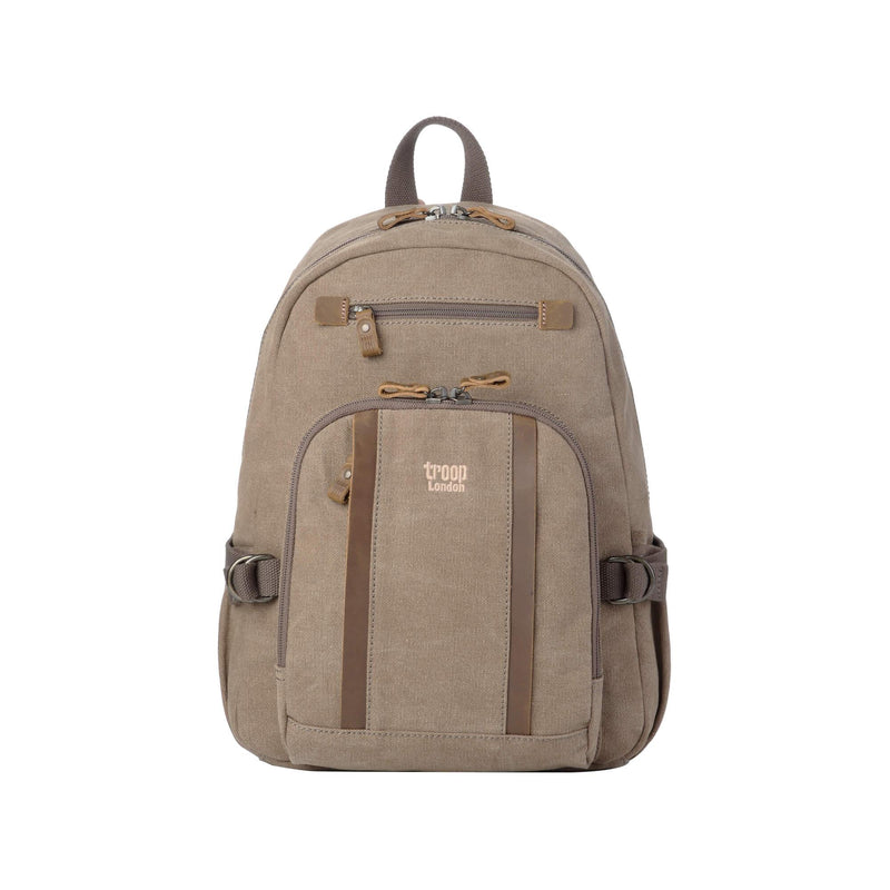 TRP0256 Troop London Classic Canvas Backpack - Medium