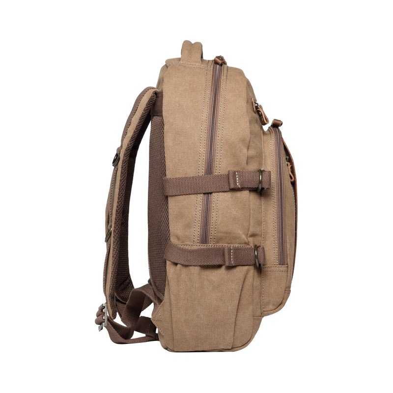 TRP0257 Troop London Classic Canvas Laptop Backpack - Large