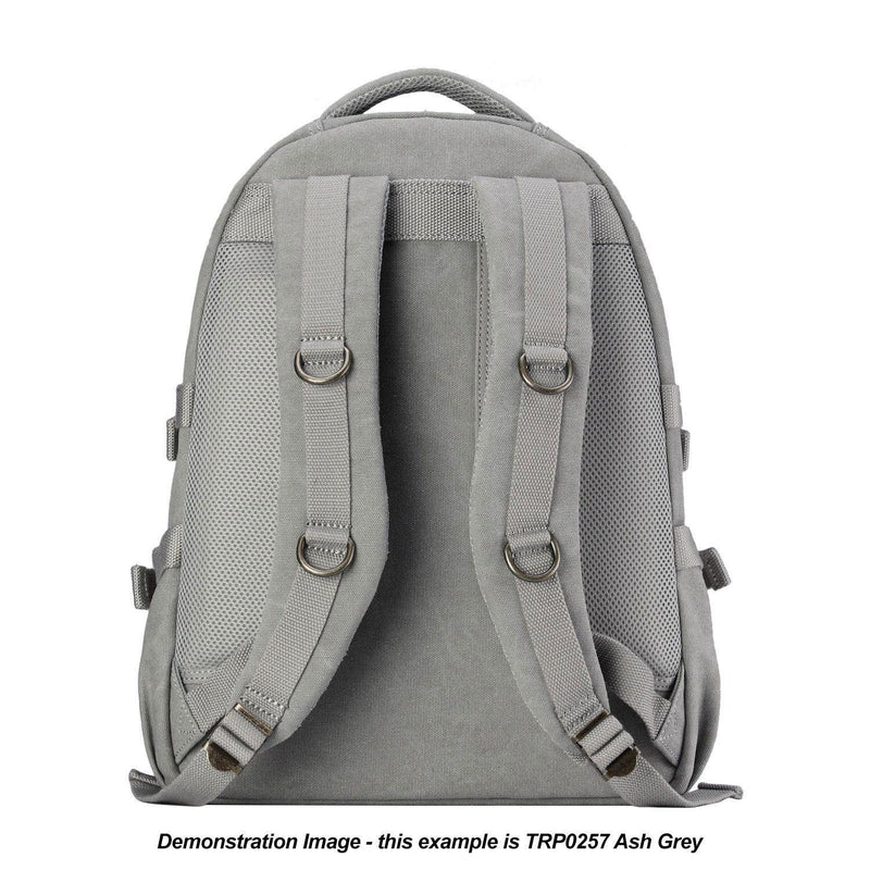 TRP0257 Troop London Classic Canvas Laptop Backpack - Large