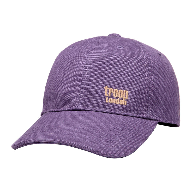 TRP0504 Troop London Accessories Canvas Baseball Cap, Outdoor Hat, Sun Hat